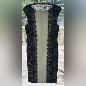 Black and white dress